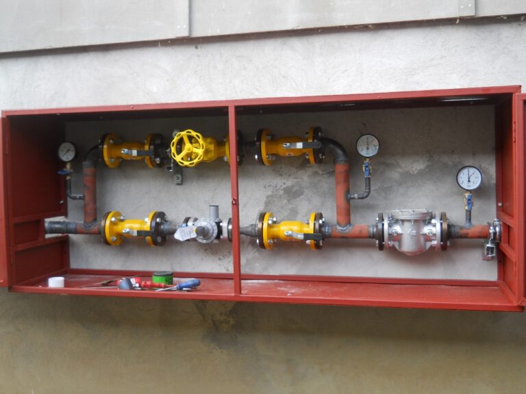 Egyedi nyomásszabályzó szekrény