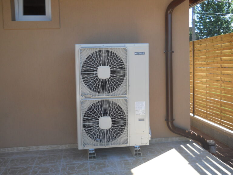 Levegő-víz hőszivattyú cs.ház.1